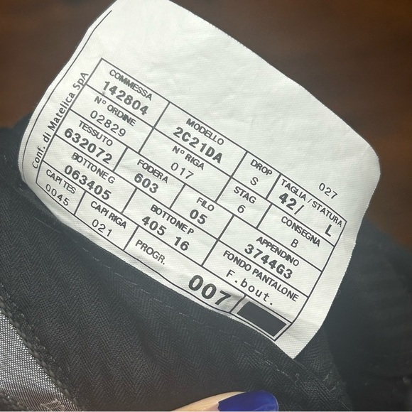 Armani Collezioni Men's Dress Pants - Picture 5 of 6